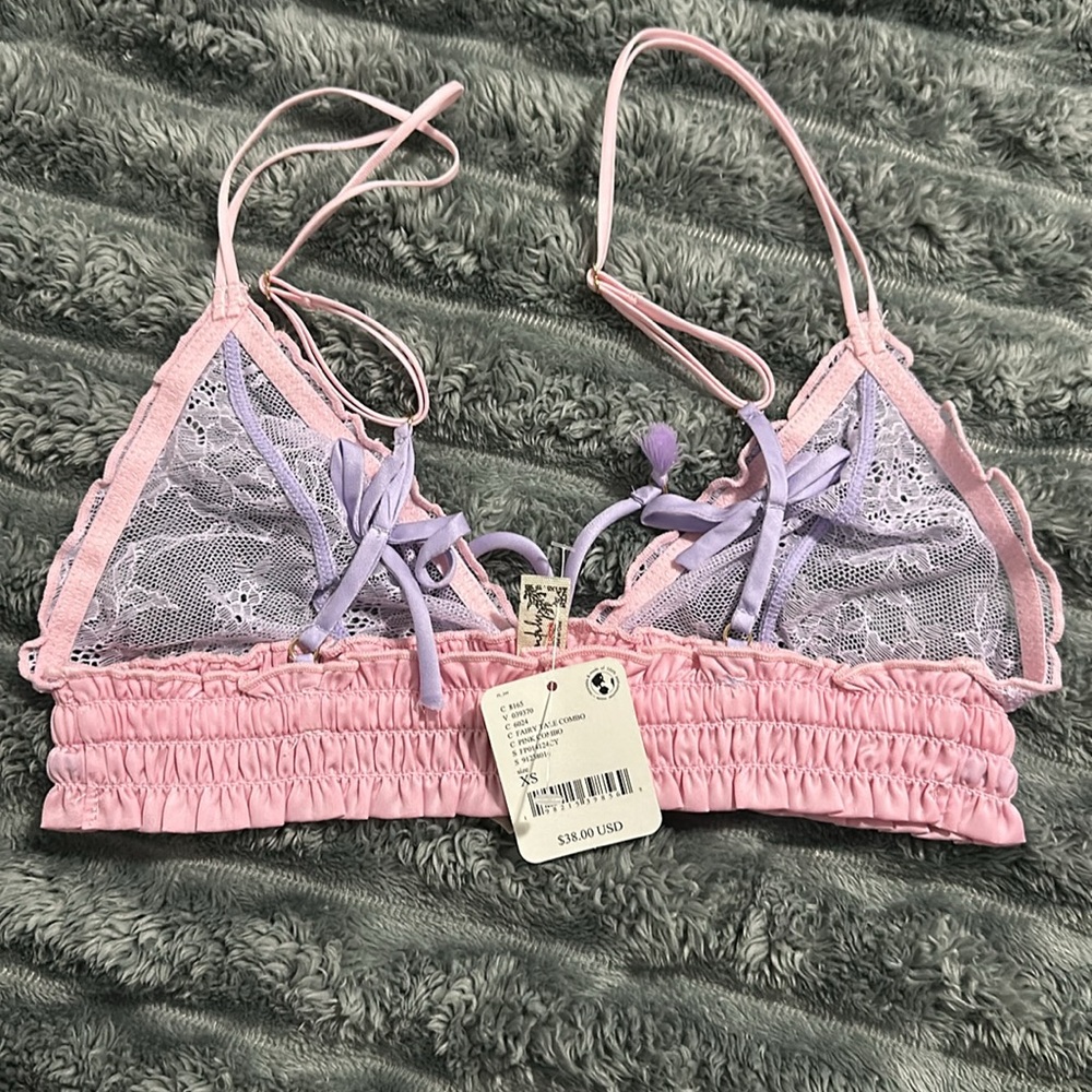 FP Gia Triangle Bralette - Fairy Tale Combo & Ivory - Picture 6 of 8